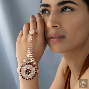 EYRA Bracelet Anti-Tarnish Crystal Bangle