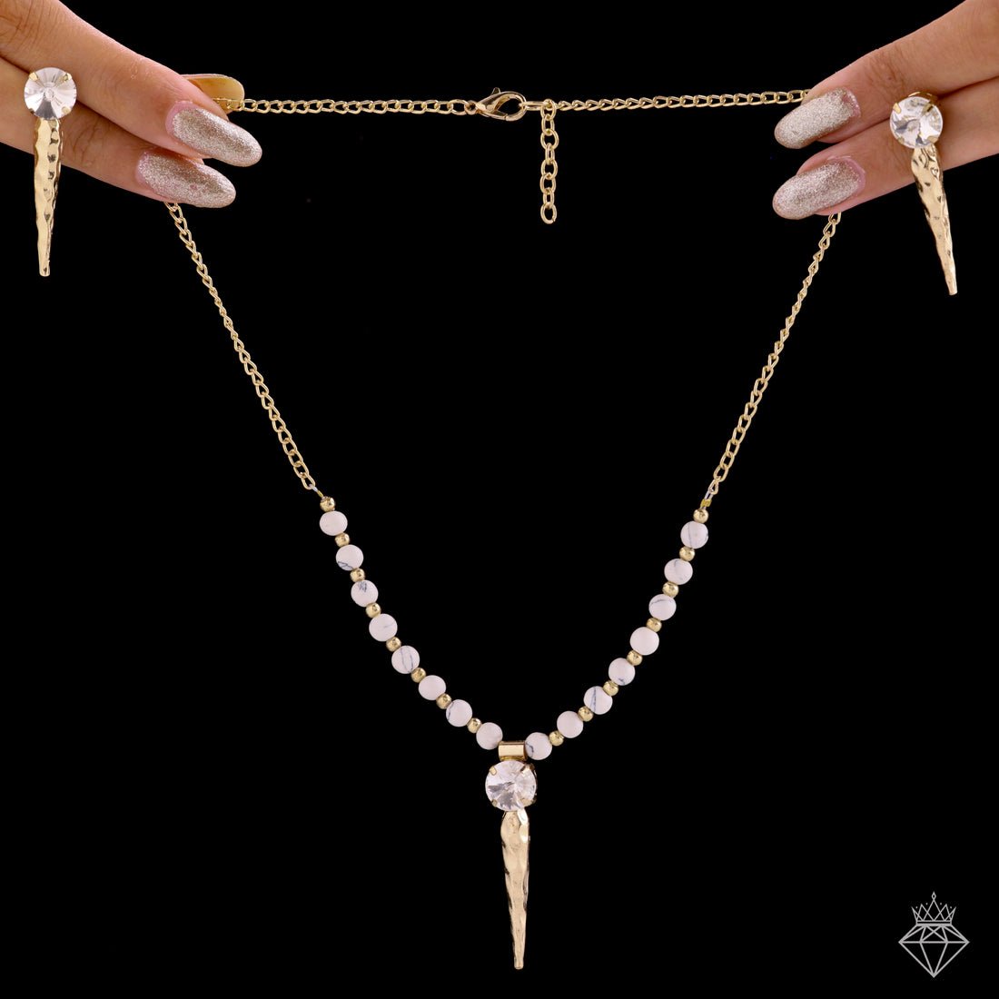 EYRA Necklace Anti-Tarnish Set With Earrings