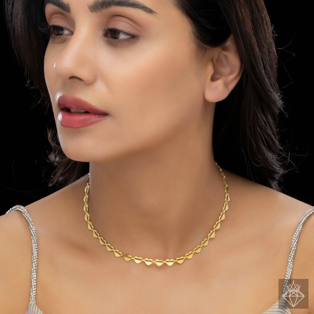 EYRA Necklace Anti-Tarnish Heart Chain
