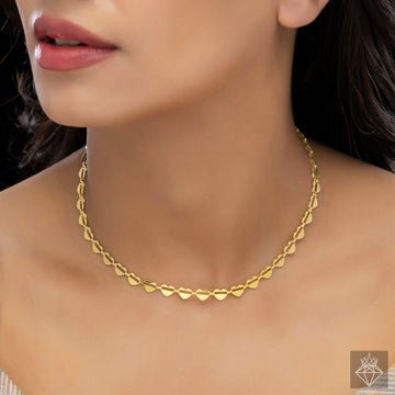 EYRA Necklace Anti-Tarnish Heart Chain