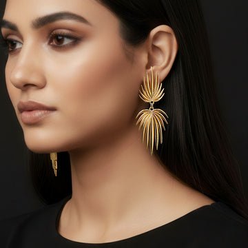 EYRA Earrings Anti-Tarnish Hedgehog Danglers
