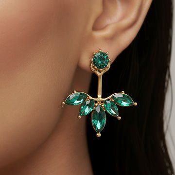 EYRA Earrings Anti-Tarnish Solitaire Drop Studs